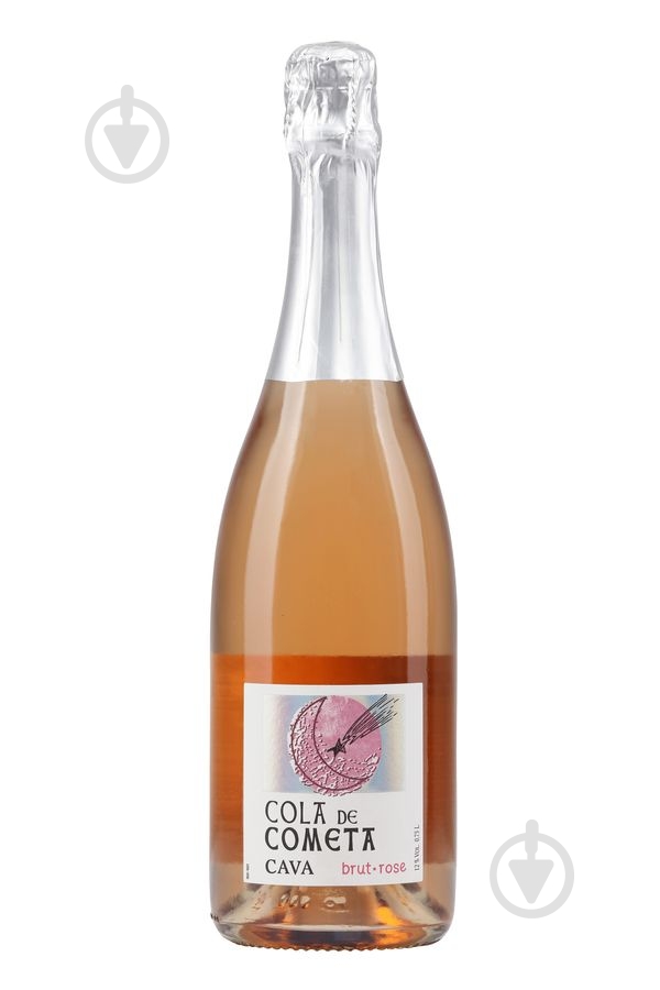 Вино игристое Cola de Cometa Cava розовое брют 0,75 л - фото 1