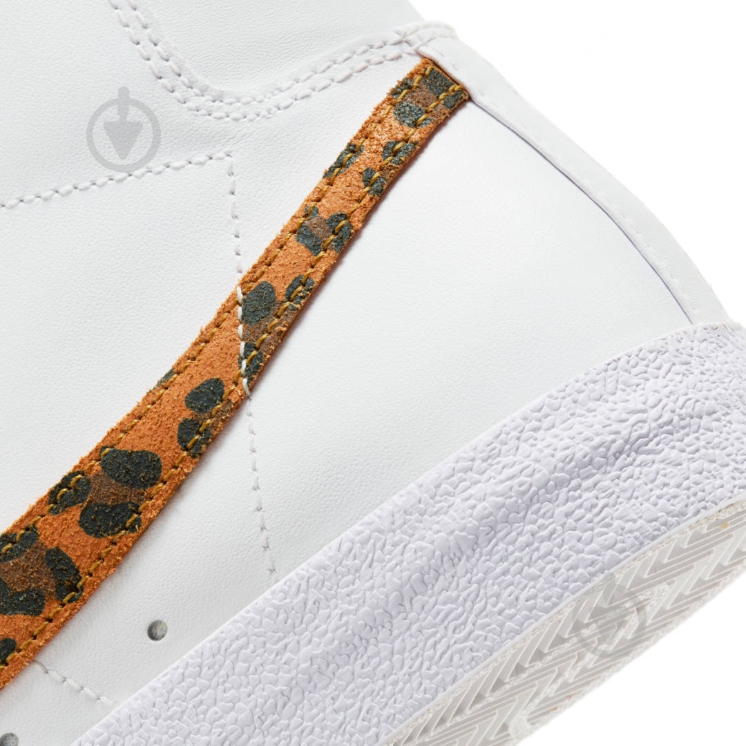 Кроссовки женские демисезонные Nike Blazer Mid '77 SE DA8736-101 р.38 белые - фото 10