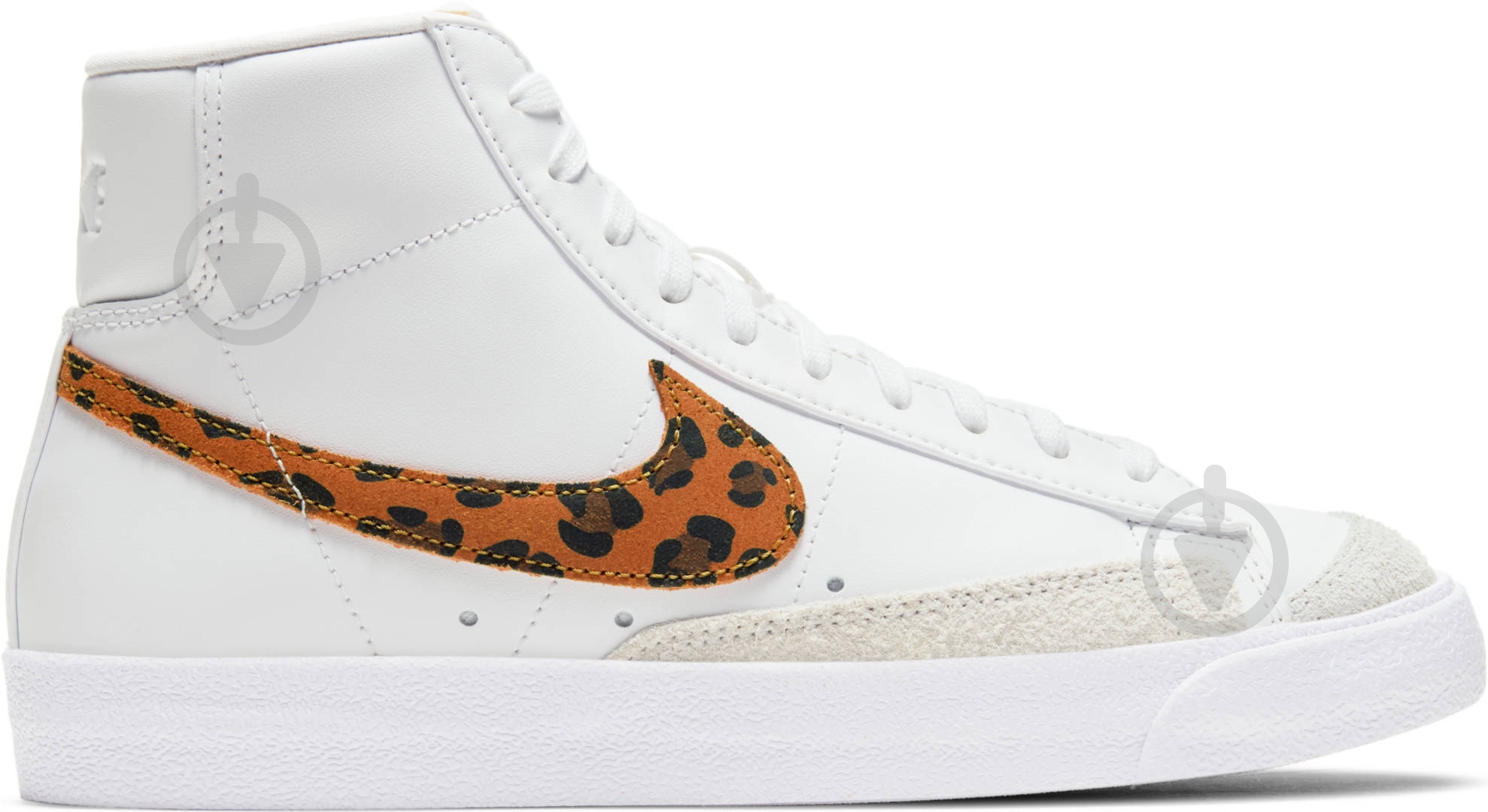 Кроссовки женские демисезонные Nike Blazer Mid '77 SE DA8736-101 р.38 белые - фото 3