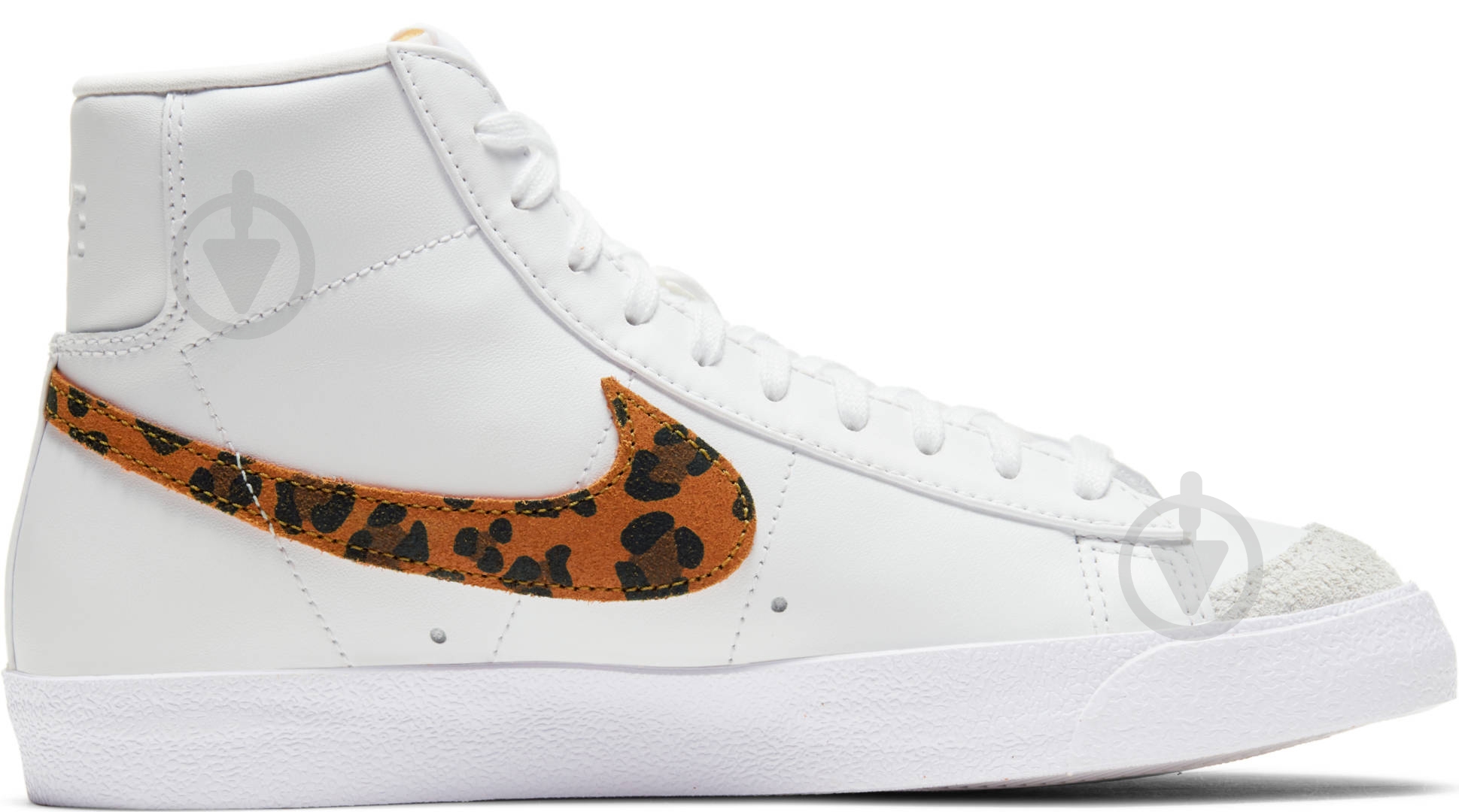 Кроссовки женские демисезонные Nike Blazer Mid '77 SE DA8736-101 р.38 белые - фото 4