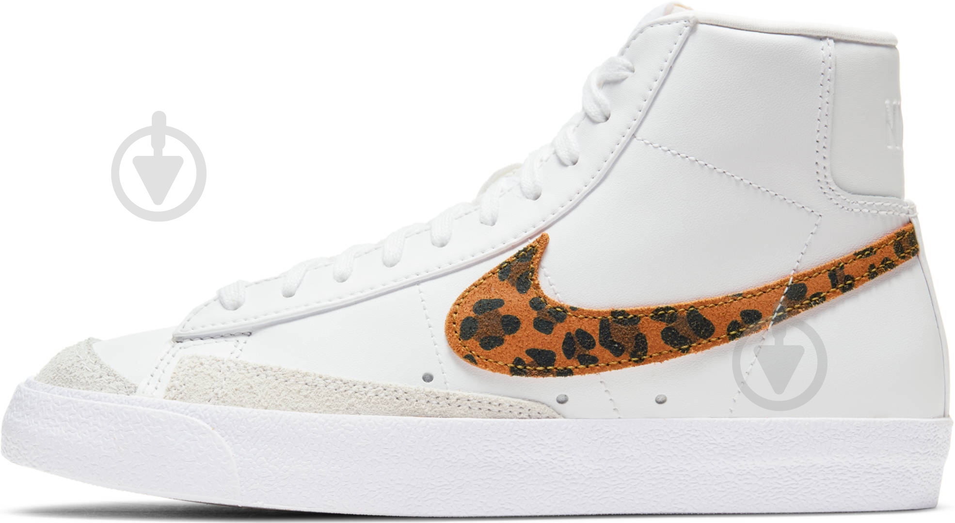 Кроссовки женские демисезонные Nike Blazer Mid '77 SE DA8736-101 р.38 белые - фото 5