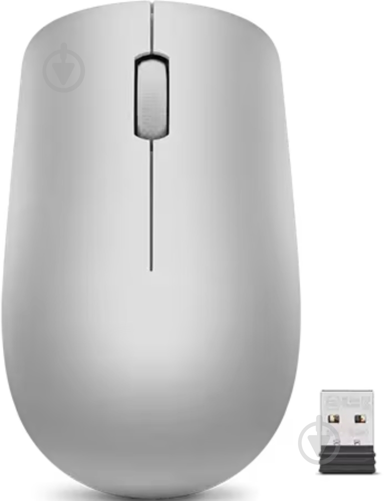 Мышь Lenovo 530 Wireless platinum grey (GY50Z18984) - фото 1 Мышь Lenovo 530 Wireless platinum grey (GY50Z18984) - фото 1