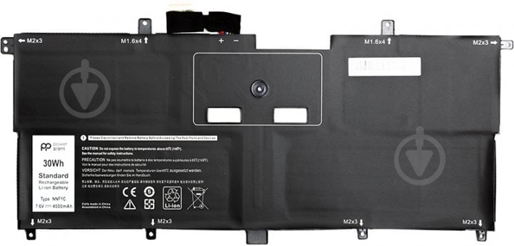 Акумулятор PowerPlant NB441174 7,6 V 4000 mAh для Dell XPS 13 9365 (NNF1C) - фото 1