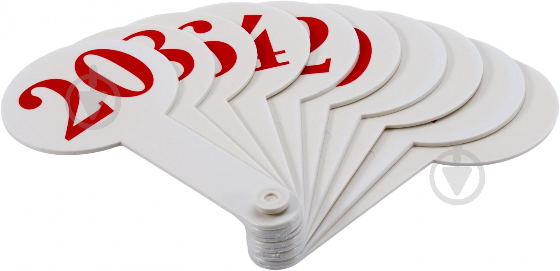 Веер с цифрами 50396 - фото 1 Веер с цифрами 50396 - фото 1