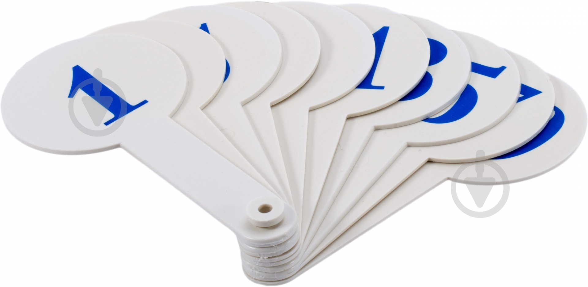 Веер с цифрами 50396 - фото 2 Веер с цифрами 50396 - фото 2