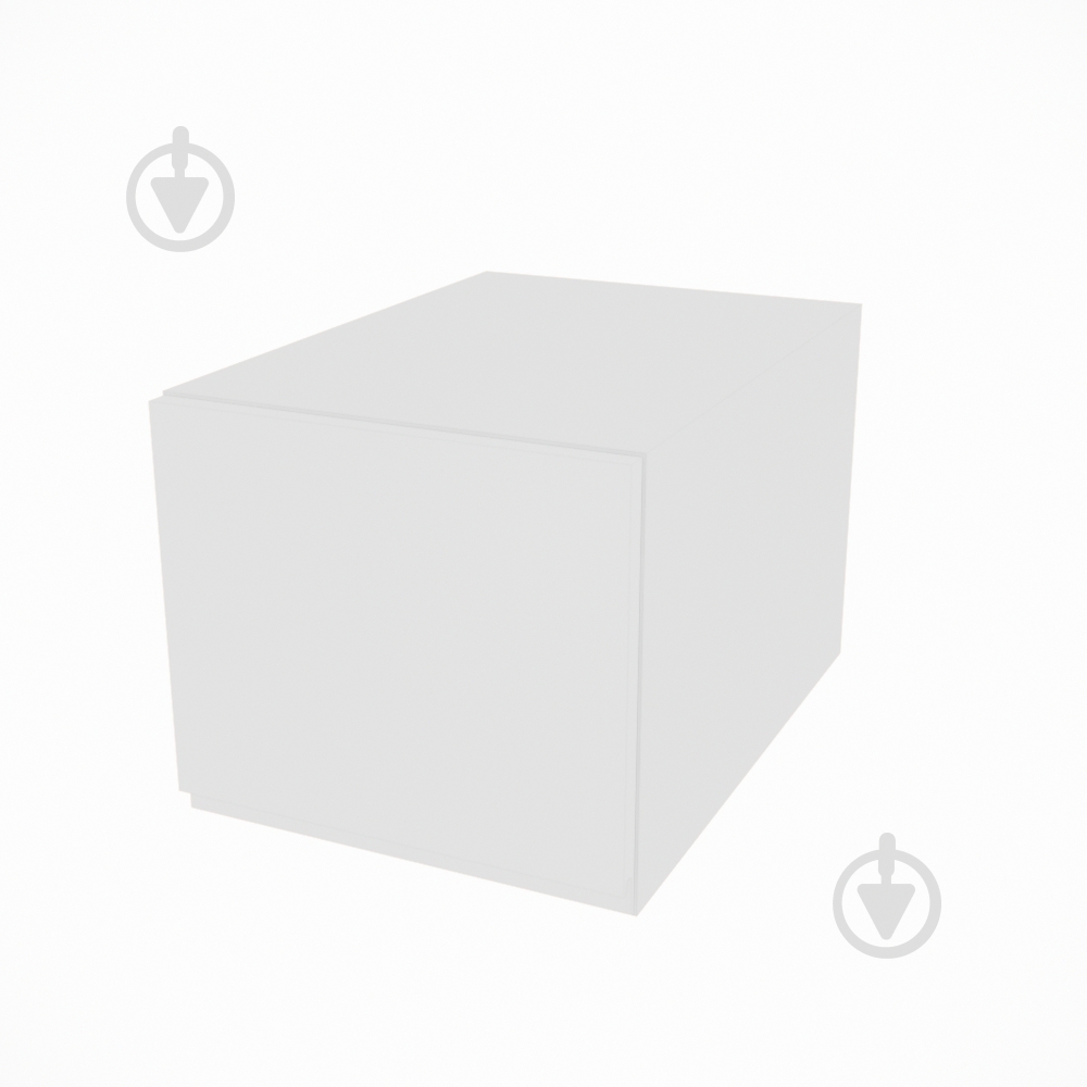 Шкаф Влада (А 40 (570)) белый шелк/белый Світ Меблів - фото 1 Шкаф Влада (А 40 (570)) белый шелк/белый Світ Меблів - фото 1