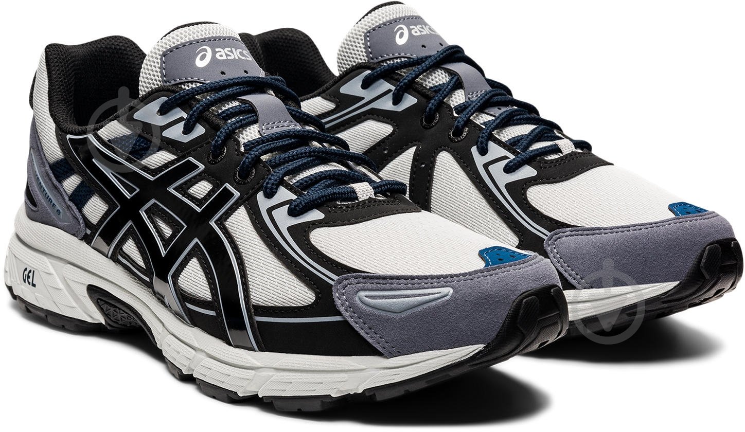 Кроссовки мужские демисезонные Asics GEL-VENTURE 6 1201A553-021 р.43,5 черно-бело-серые - фото 3