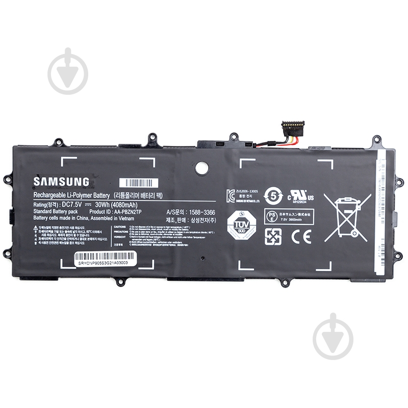 Аккумулятор Samsung NB490097 7,5 V 4080 mAh для Samsung Chromebook 303C (AA-PBZN2TP) (original) - фото 1