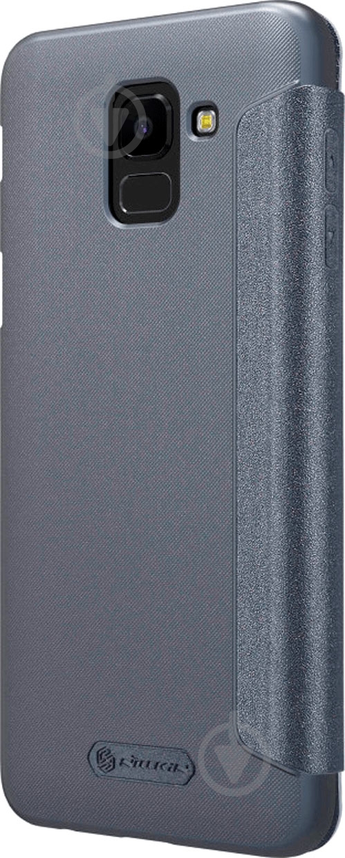 Чехол Nillkin Sparkle black (391384) Samsung A6 Leather - фото 6