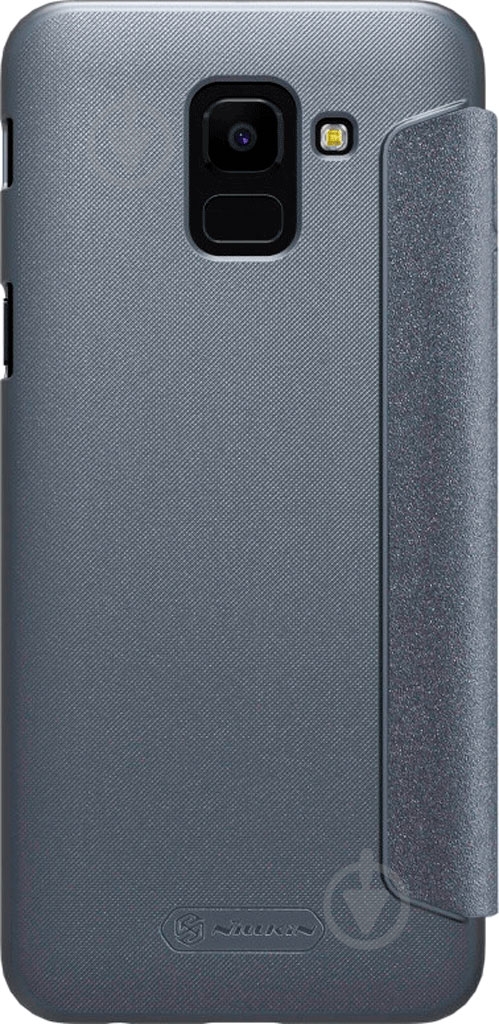 Чехол Nillkin Sparkle black (391384) Samsung A6 Leather - фото 5