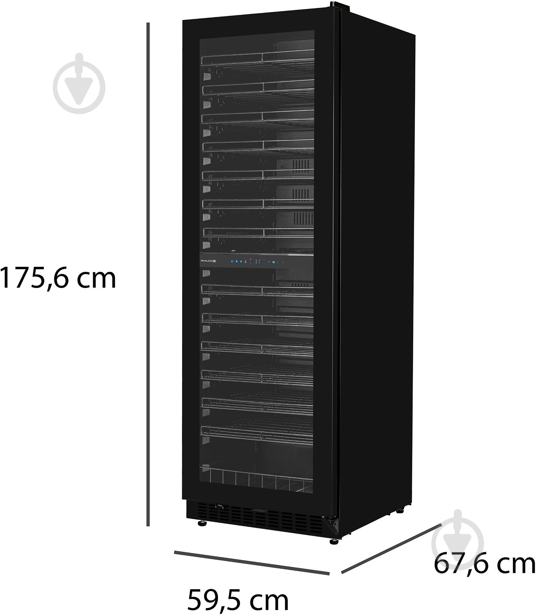 Винный шкаф Philco PW131GDC - фото 2 Винный шкаф Philco PW131GDC - фото 2