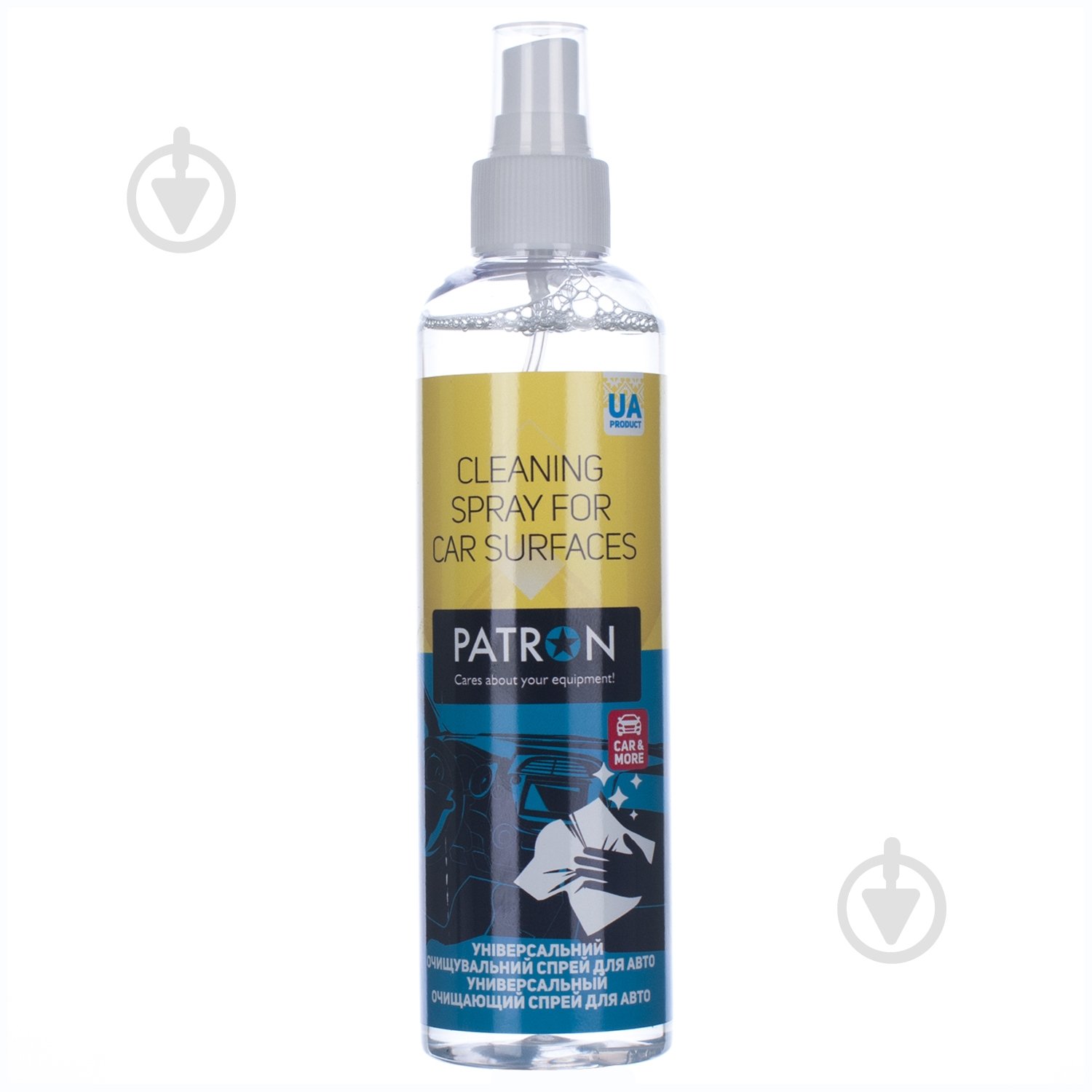 Спрей Patron универсальный очищающий для автомобилей стекло/пластик/резина 250 мл (CS-PN-F3-006) - фото 1