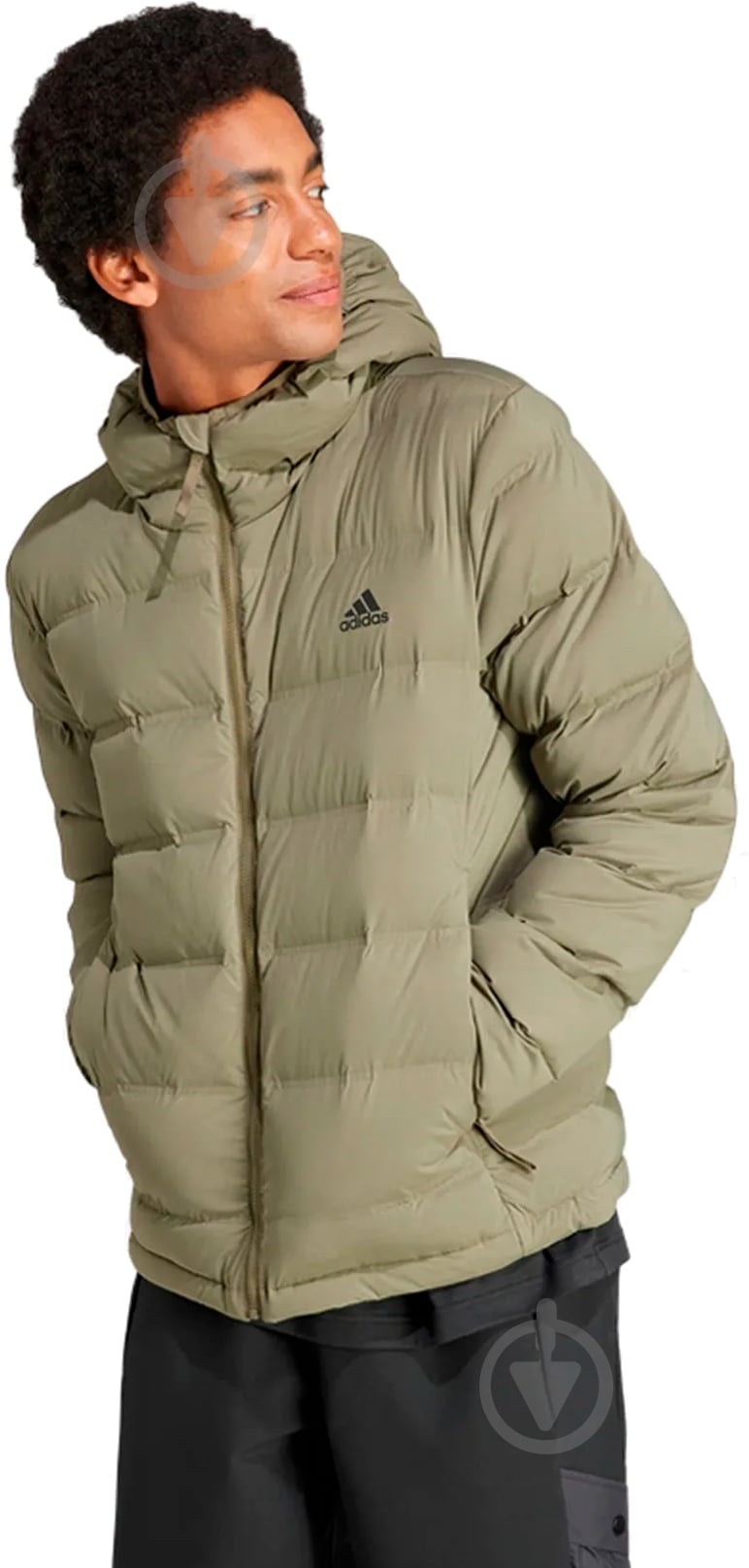 Куртка Adidas Helionic Stretch Hooded Down Jacket IK3173 р.XL - фото 7 Куртка Adidas Helionic Stretch Hooded Down Jacket IK3173 р.XL - фото 7