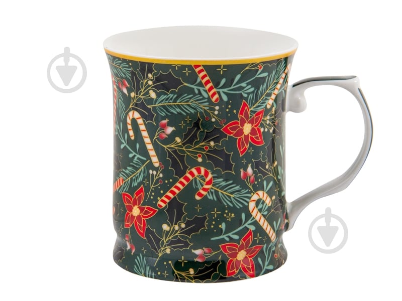 Кружка Lefard Winter’s Magic Green 400 мл 924-882 - фото 1