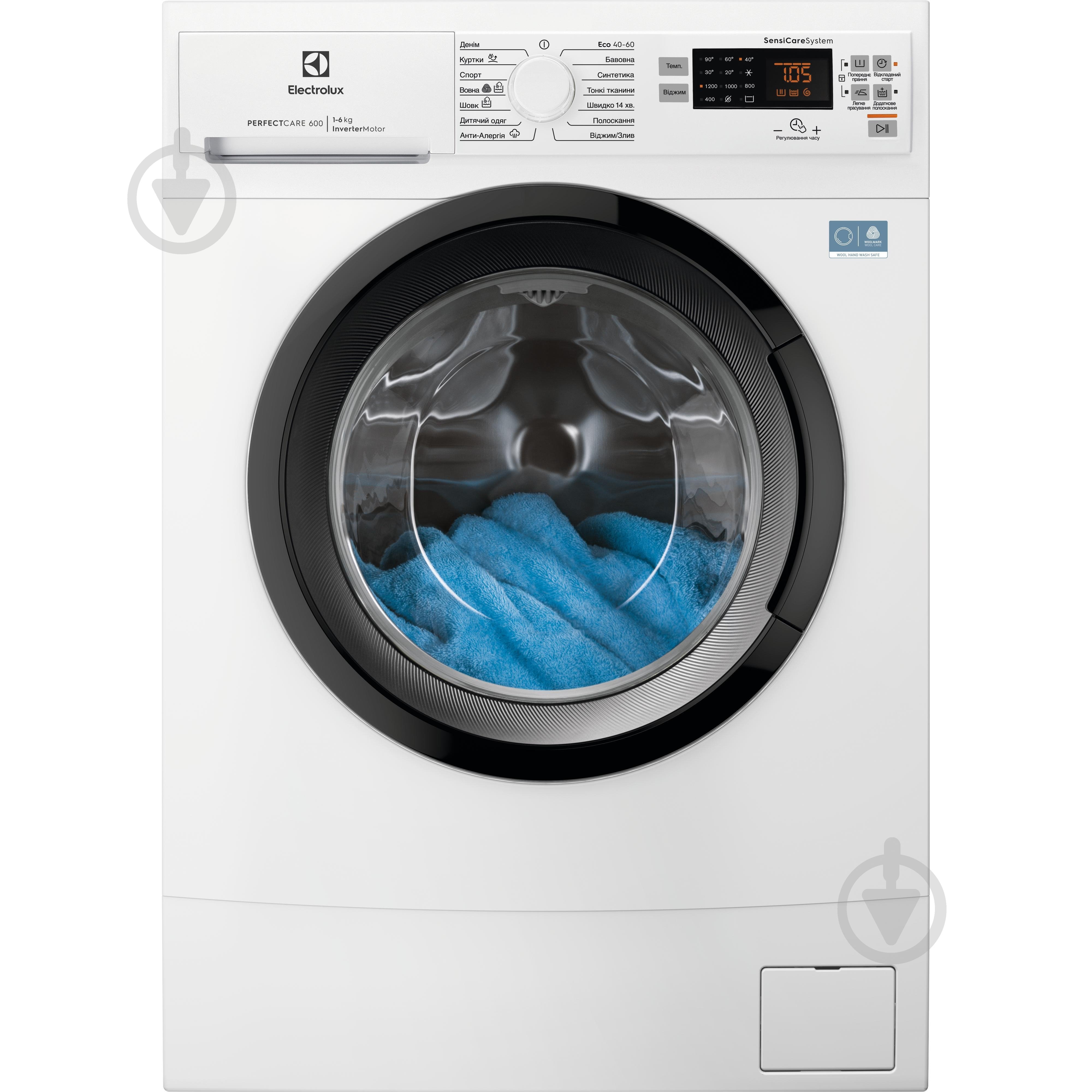 Стиральная машина Electrolux EWS6526BU - фото 1
