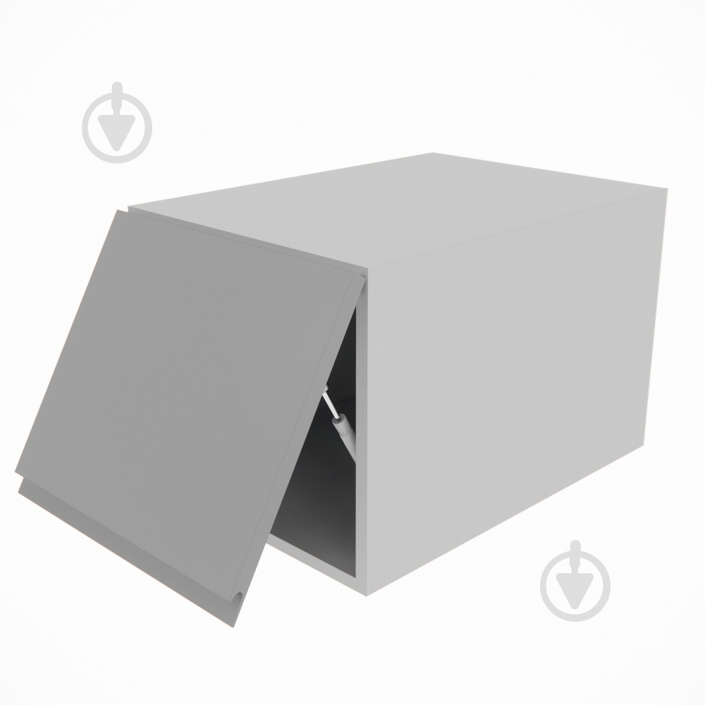 Шкаф Влада (А 40 (570)) серый бархат/пепельный Світ Меблів - фото 2 Шкаф Влада (А 40 (570)) серый бархат/пепельный Світ Меблів - фото 2