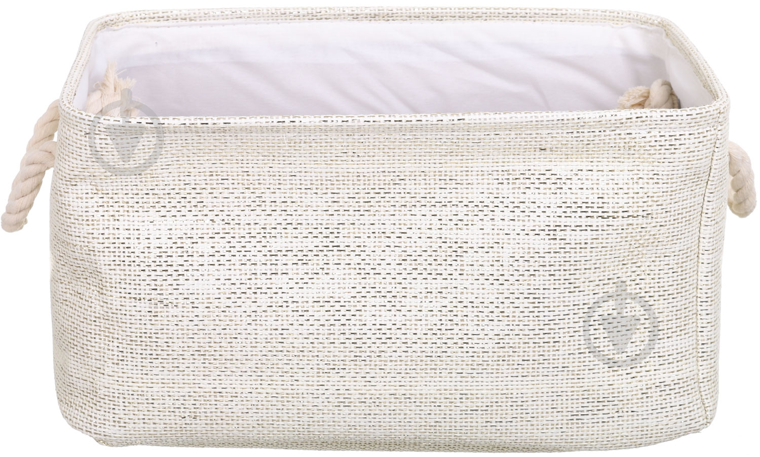Корзина Light 38х26х22 см білий - фото 2 Корзина Light 38х26х22 см білий - фото 2