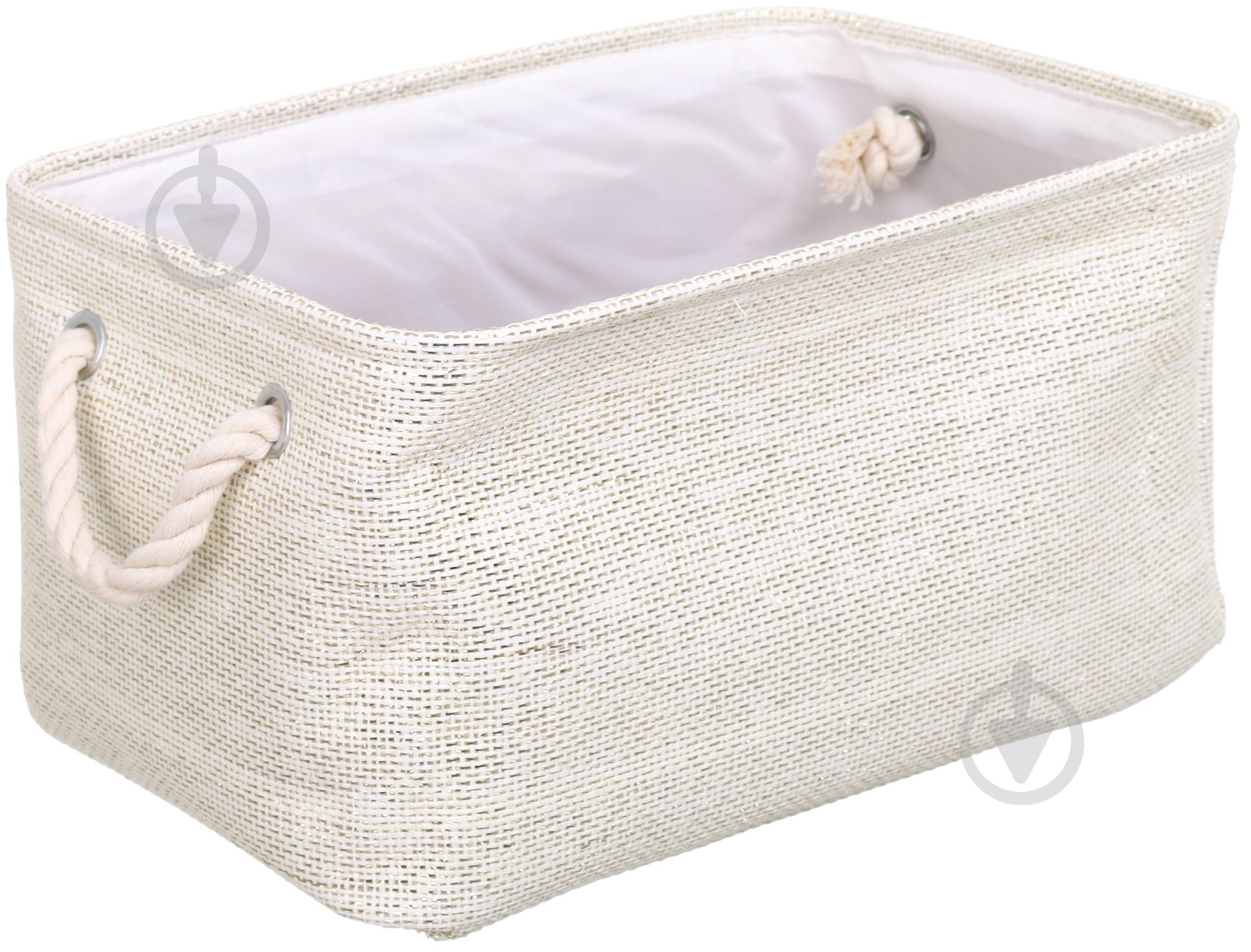 Корзина Light 38х26х22 см білий - фото 1 Корзина Light 38х26х22 см білий - фото 1
