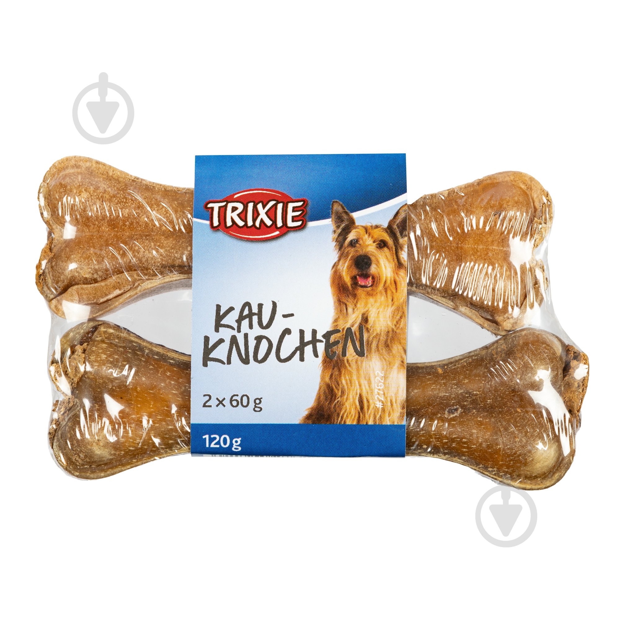 Лакомство Trixie Косточка для собак прессованная жевательная с рубцом 12 см 2 шт. - фото 1 Лакомство Trixie Косточка для собак прессованная жевательная с рубцом 12 см 2 шт. - фото 1