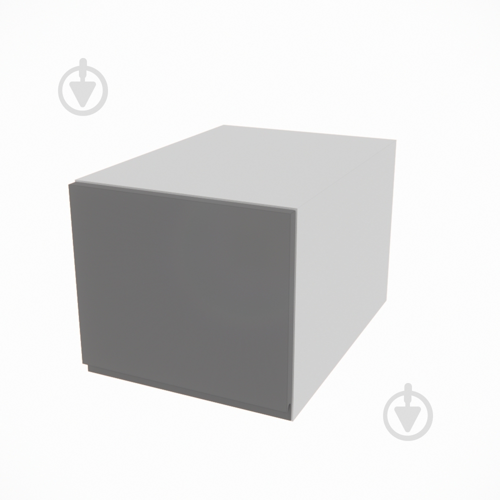 Шкаф Влада (А 40 (570)) графит/пепельный Світ Меблів - фото 1