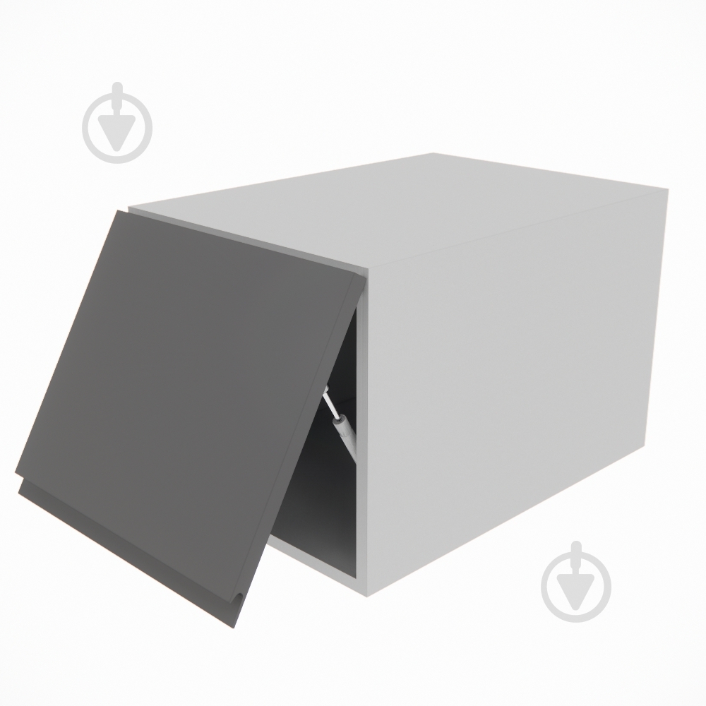 Шкаф Влада (А 40 (570)) графит/пепельный Світ Меблів - фото 2