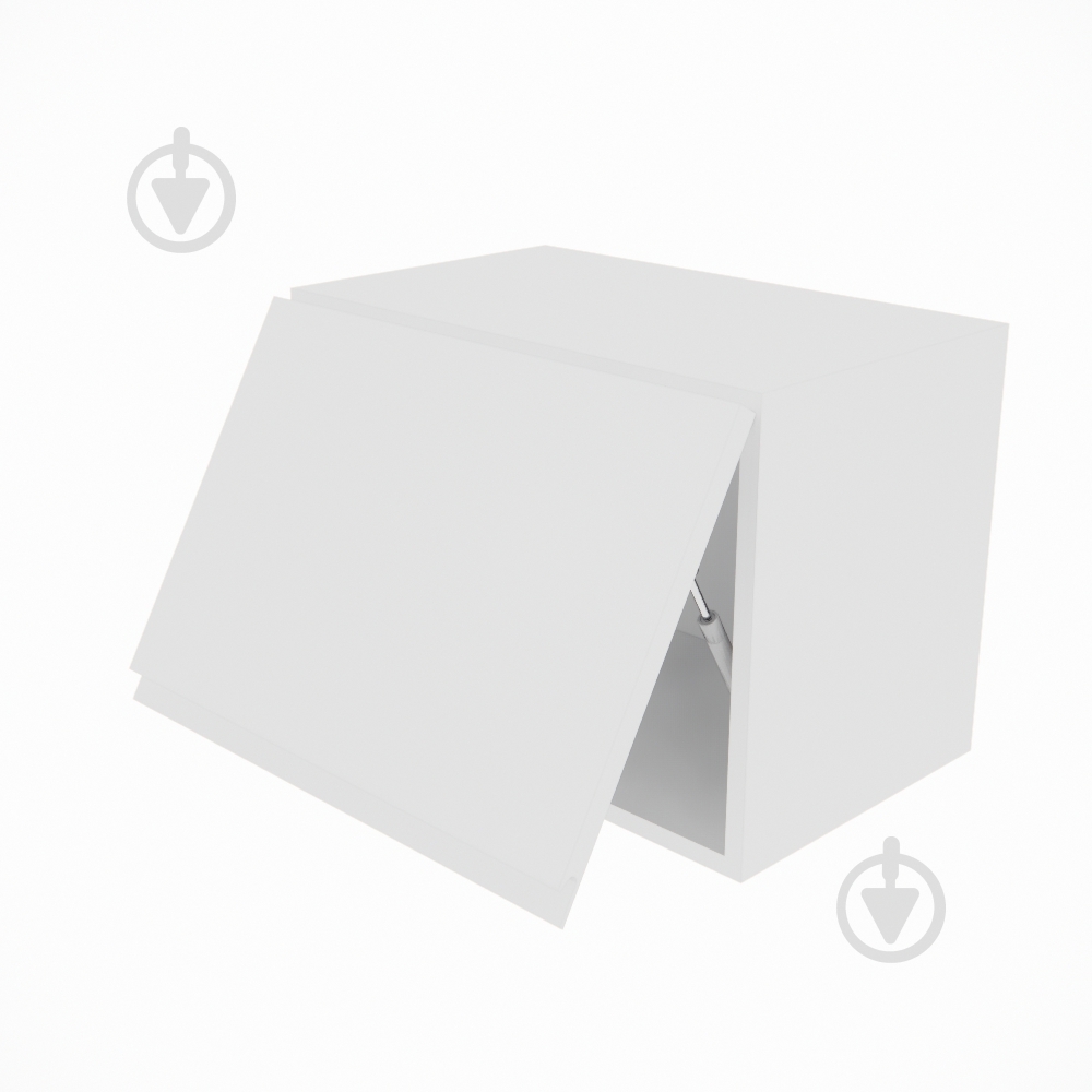 Шафа Влада (А 50 (320)) білий шовк/білий Світ Меблів - фото 2 Шафа Влада (А 50 (320)) білий шовк/білий Світ Меблів - фото 2