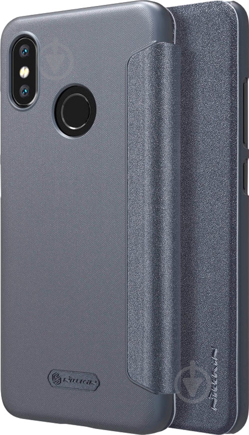 Чехол Nillkin Sparkle для Xiaomi 6 Leather - фото 4