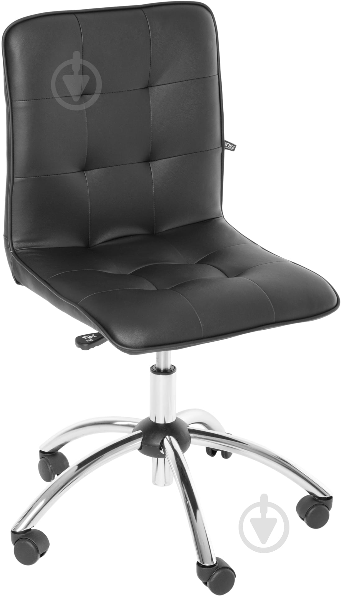Кресло Nowy Styl MALTA GTS CHROME (CH) ECO-30 черный - фото 1