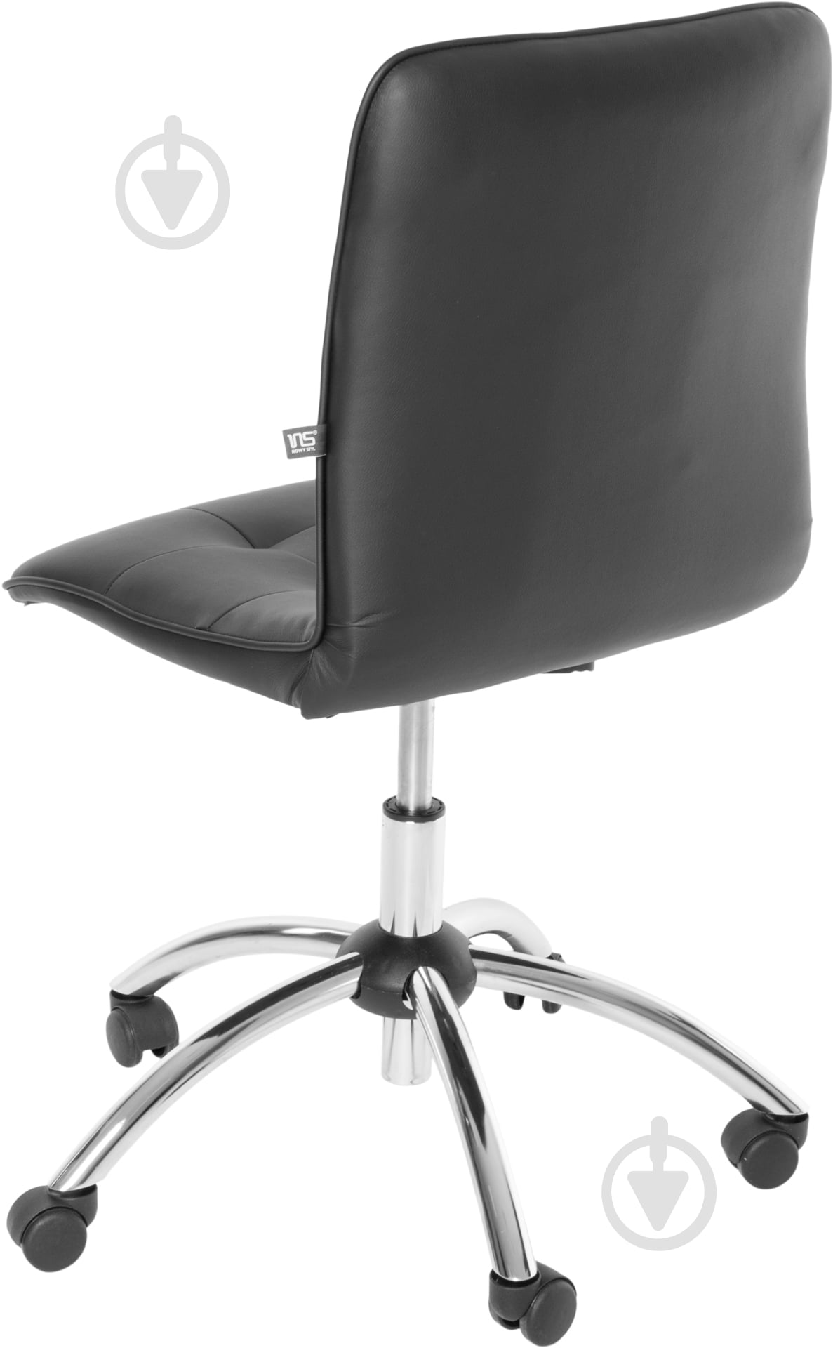 Кресло Nowy Styl MALTA GTS CHROME (CH) ECO-30 черный - фото 3