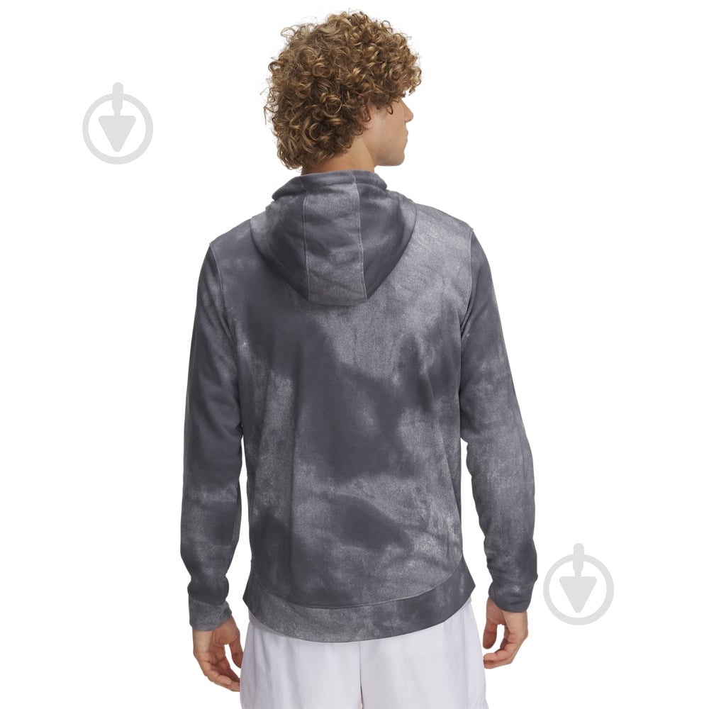 Джемпер Under Armour Rival Terry AOP FZ Q1 1390139-025 р.XL сірий - фото 2