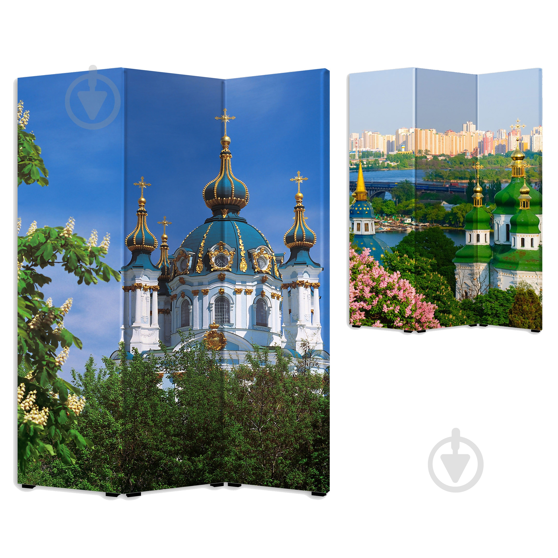 Ширма Теамо Київ 1750x1180x20 мм різнокольоровий - фото 1