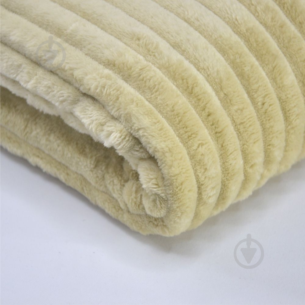 Плед флисовый Line 130x180 см бежевый Soft Me - фото 2 Плед флисовый Line 130x180 см бежевый Soft Me - фото 2