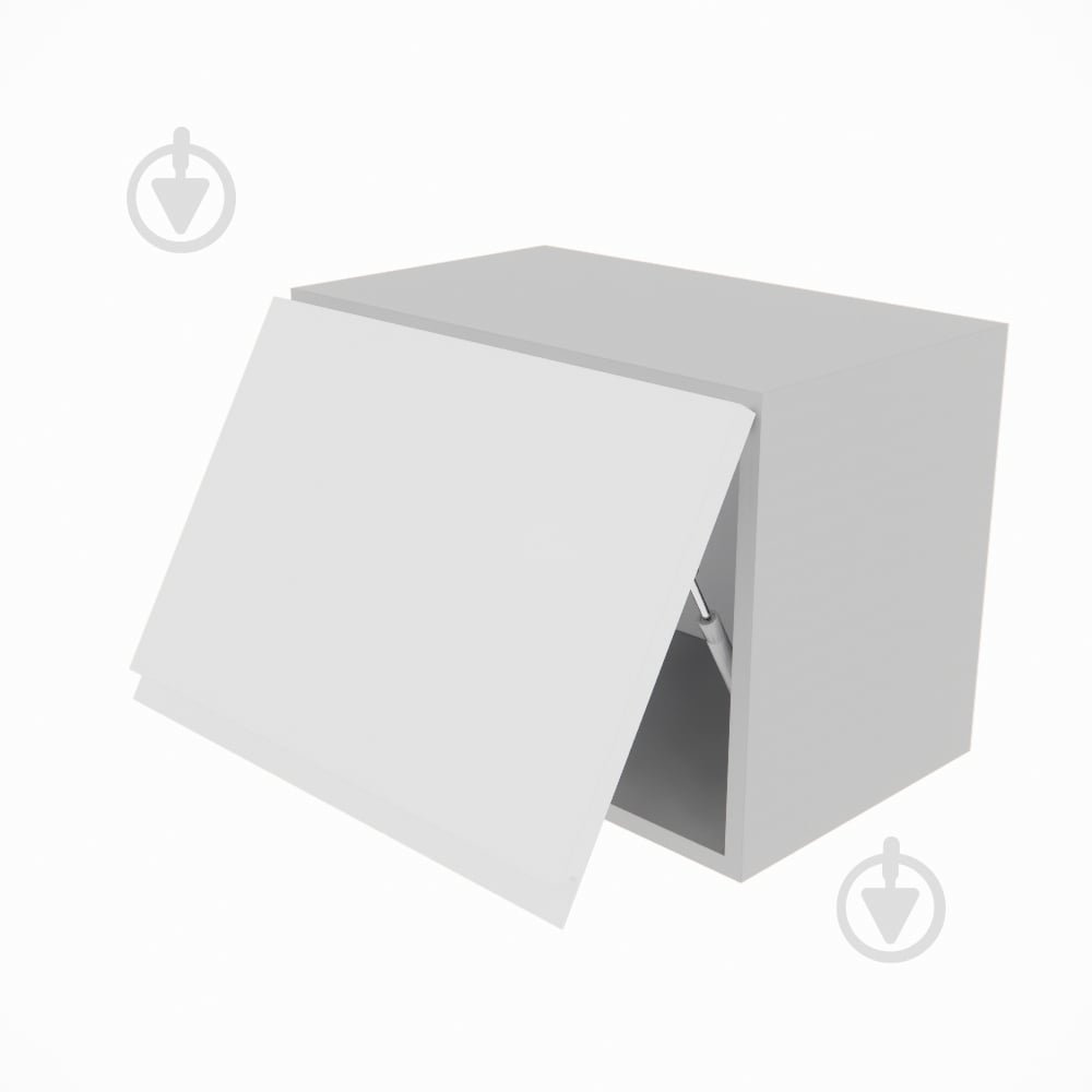 Шафа Влада (А 50 (320)) білий шовк/попелястий Світ Меблів - фото 2 Шафа Влада (А 50 (320)) білий шовк/попелястий Світ Меблів - фото 2