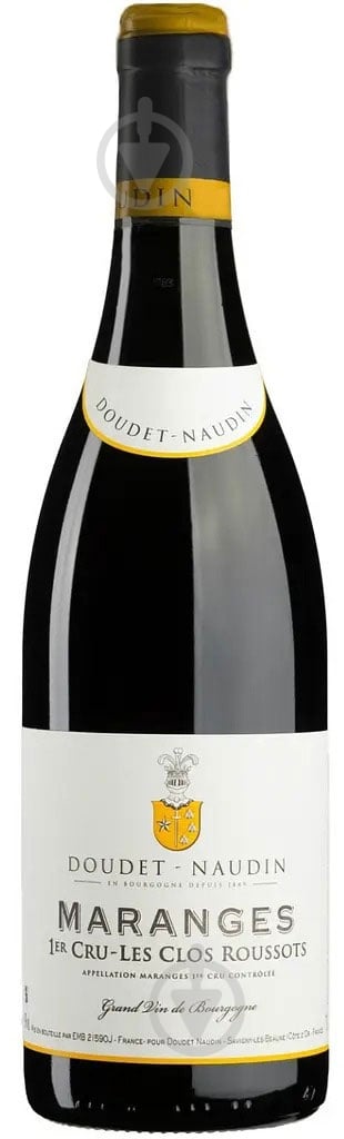 Вино Doudet Naudin Maranges 1er Cru Les Clos Roussots 2020 0,75 л - фото 1 Вино Doudet Naudin Maranges 1er Cru Les Clos Roussots 2020 0,75 л - фото 1