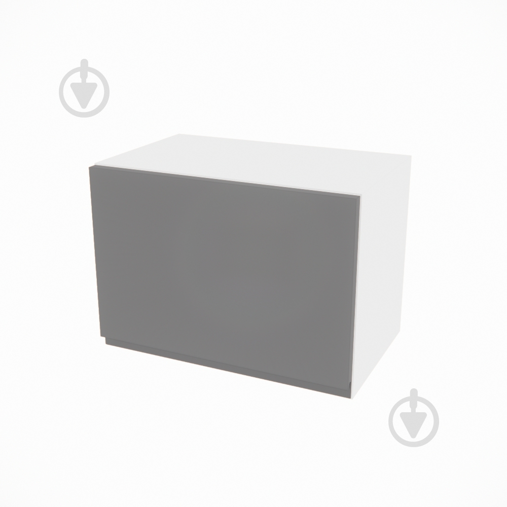 Шкаф Влада (А 50 (320)) графит/белый Світ Меблів - фото 1 Шкаф Влада (А 50 (320)) графит/белый Світ Меблів - фото 1