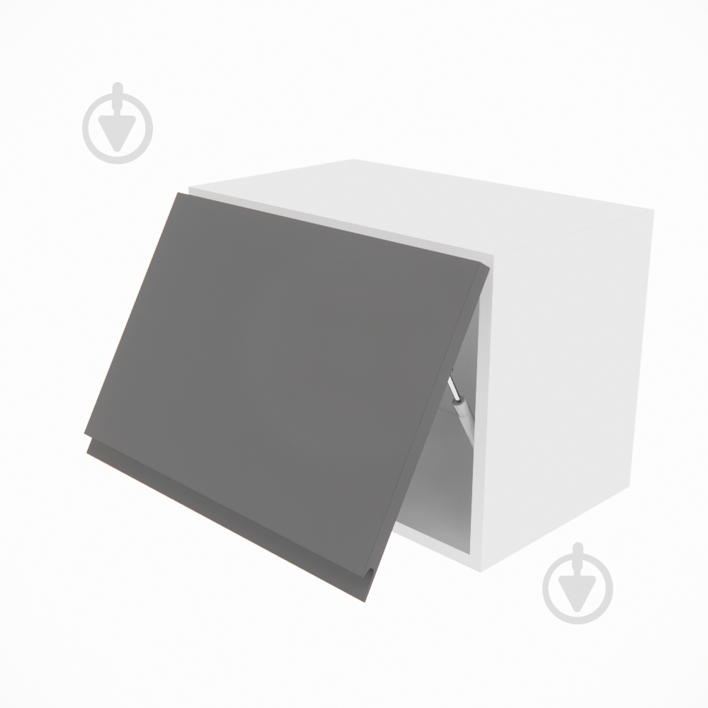 Шкаф Влада (А 50 (320)) графит/белый Світ Меблів - фото 2 Шкаф Влада (А 50 (320)) графит/белый Світ Меблів - фото 2