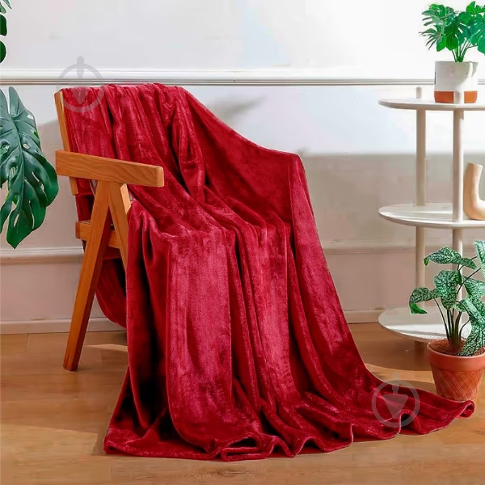 Плед флисовый Fancy 130x180 см красный Soft Me - фото 7