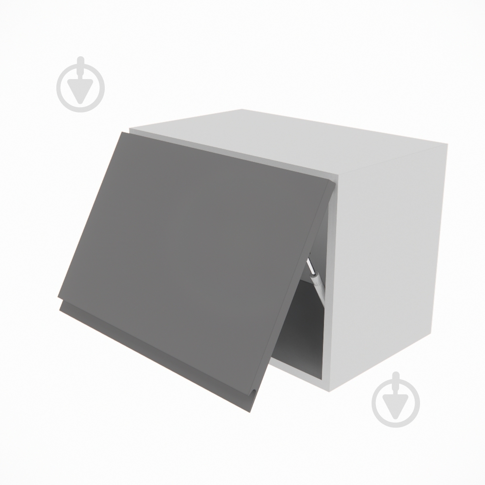 Шкаф Влада (А 50 (320)) графит/пепельный Світ Меблів - фото 2 Шкаф Влада (А 50 (320)) графит/пепельный Світ Меблів - фото 2