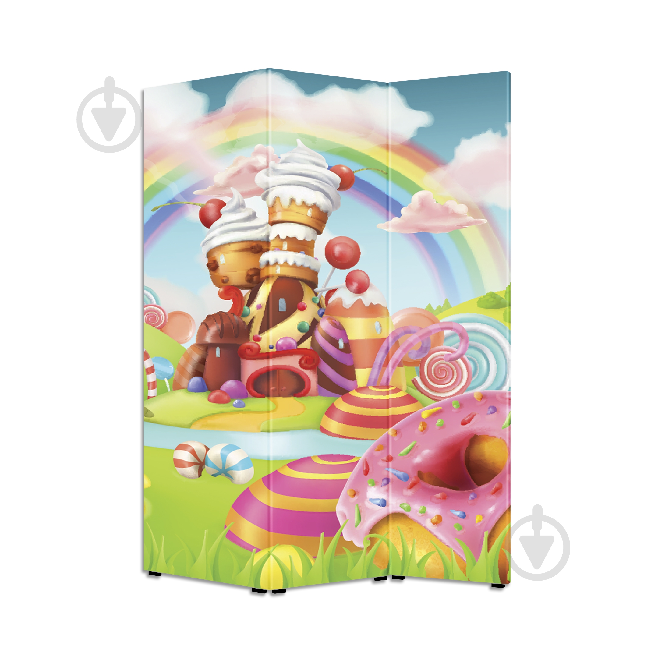 Ширма Теамо Радуга 1750x1180x20 мм разноцветный - фото 2 Ширма Теамо Радуга 1750x1180x20 мм разноцветный - фото 2