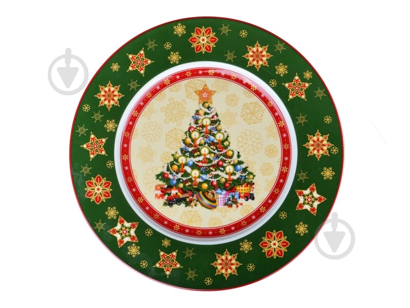 Тарелка обеденная Lefard Christmas Collection 21 см 986-062 - фото 1 Тарелка обеденная Lefard Christmas Collection 21 см 986-062 - фото 1