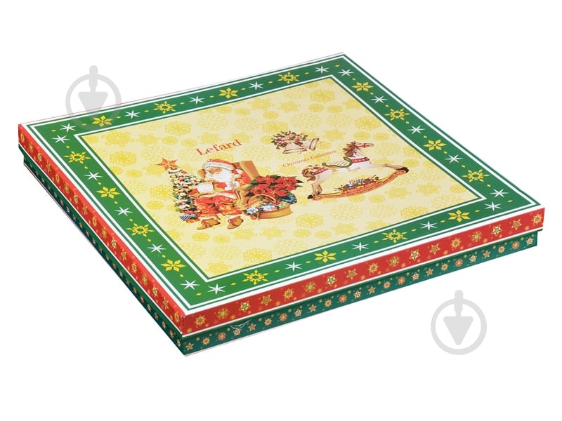 Тарелка обеденная Lefard Christmas Collection 21 см 986-062 - фото 2 Тарелка обеденная Lefard Christmas Collection 21 см 986-062 - фото 2
