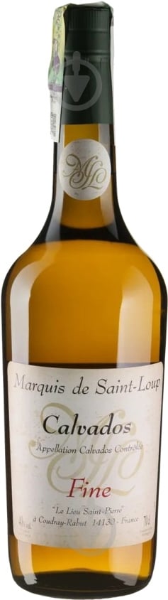 Кальвадос Christian Drouin Fine Marquis de Saint-Loup 0,7 л - фото 1 Кальвадос Christian Drouin Fine Marquis de Saint-Loup 0,7 л - фото 1