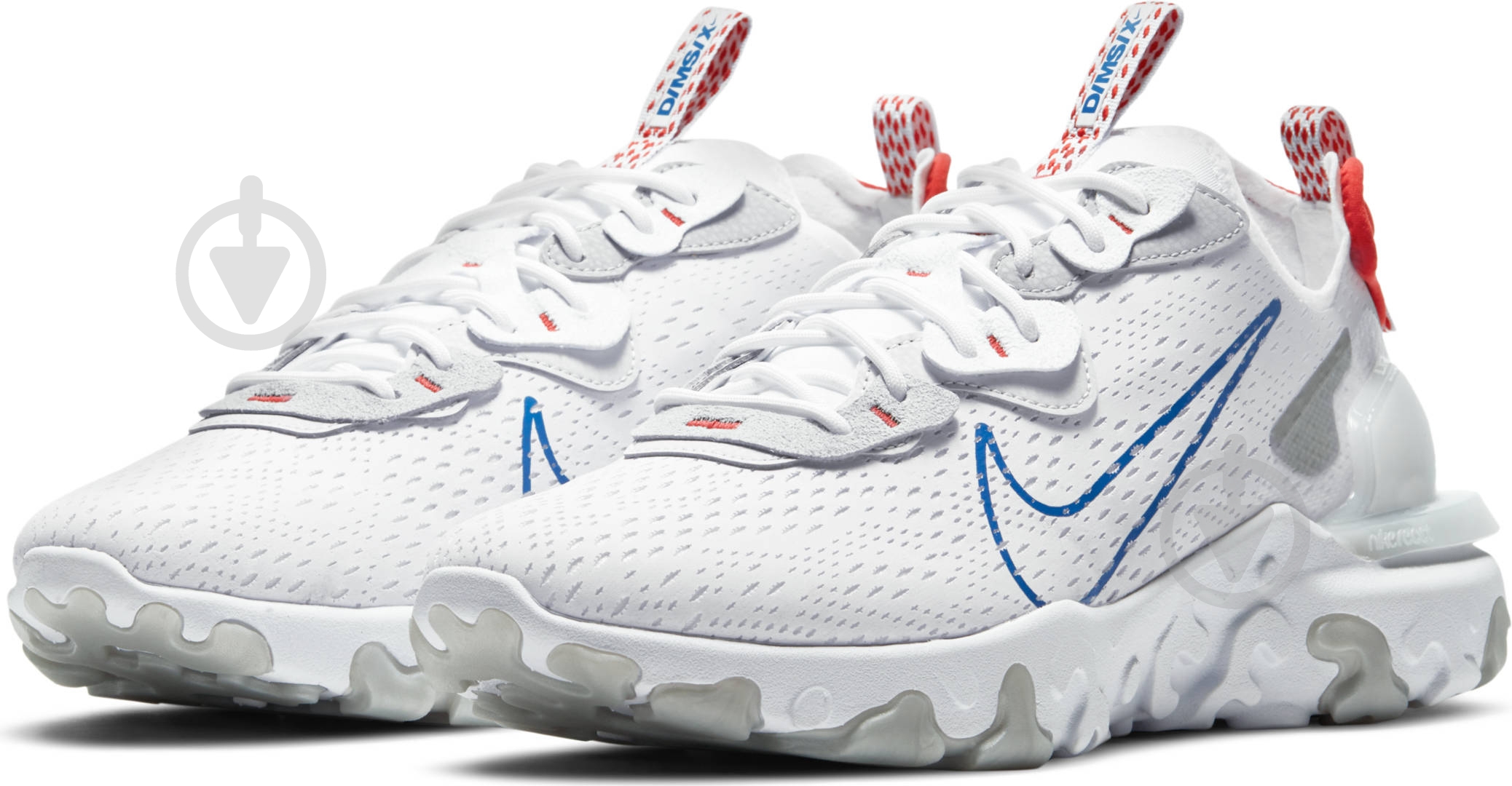 Кросівки чоловічі демісезонні Nike React Vision DJ4597-100 р.45 білі - фото 1 Кросівки чоловічі демісезонні Nike React Vision DJ4597-100 р.45 білі - фото 1
