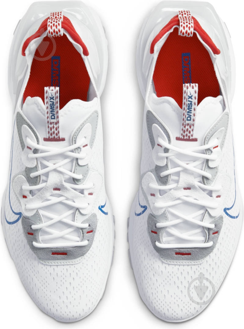 Кросівки чоловічі демісезонні Nike React Vision DJ4597-100 р.45 білі - фото 7 Кросівки чоловічі демісезонні Nike React Vision DJ4597-100 р.45 білі - фото 7