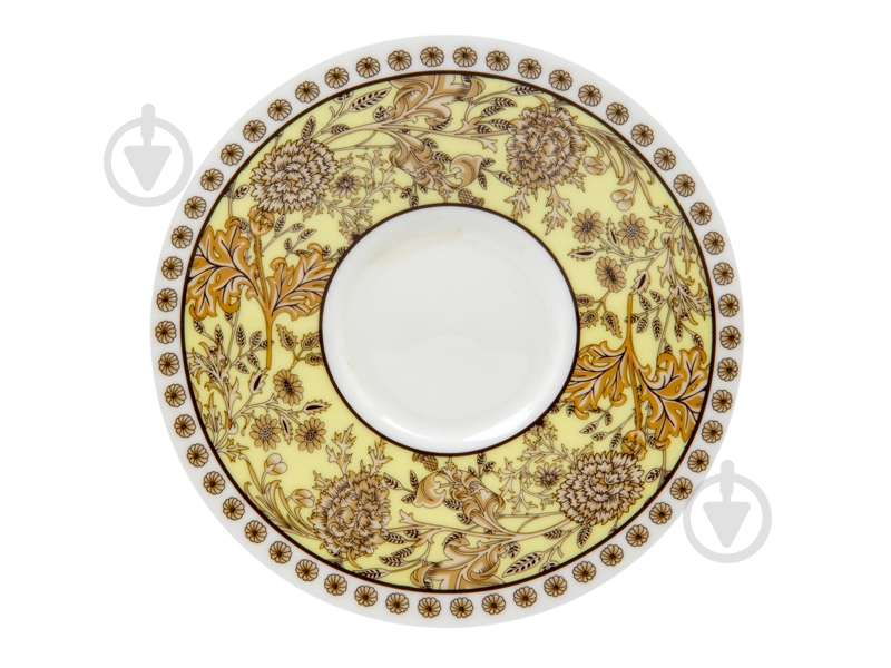 Чашка с блюдцем Lefard Morris Yellow 250 мл 924-857 - фото 3