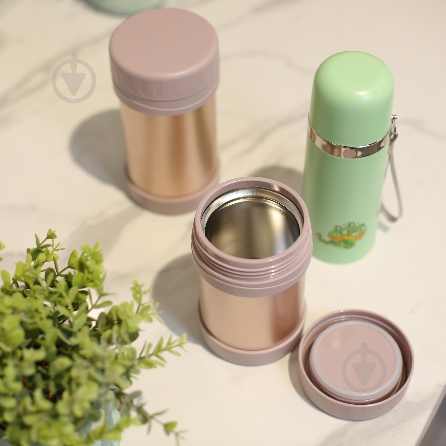 Термос для еды UP! (Underprice) Classic 350 мл фиолетовый - фото 3