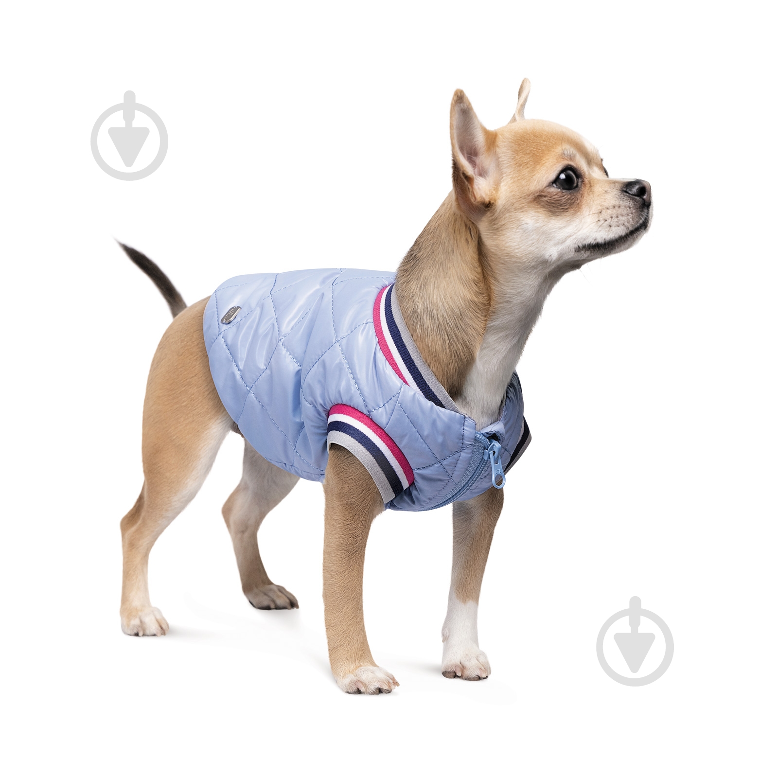 Бомбер Pet Fashion Spike М голубой - фото 2
