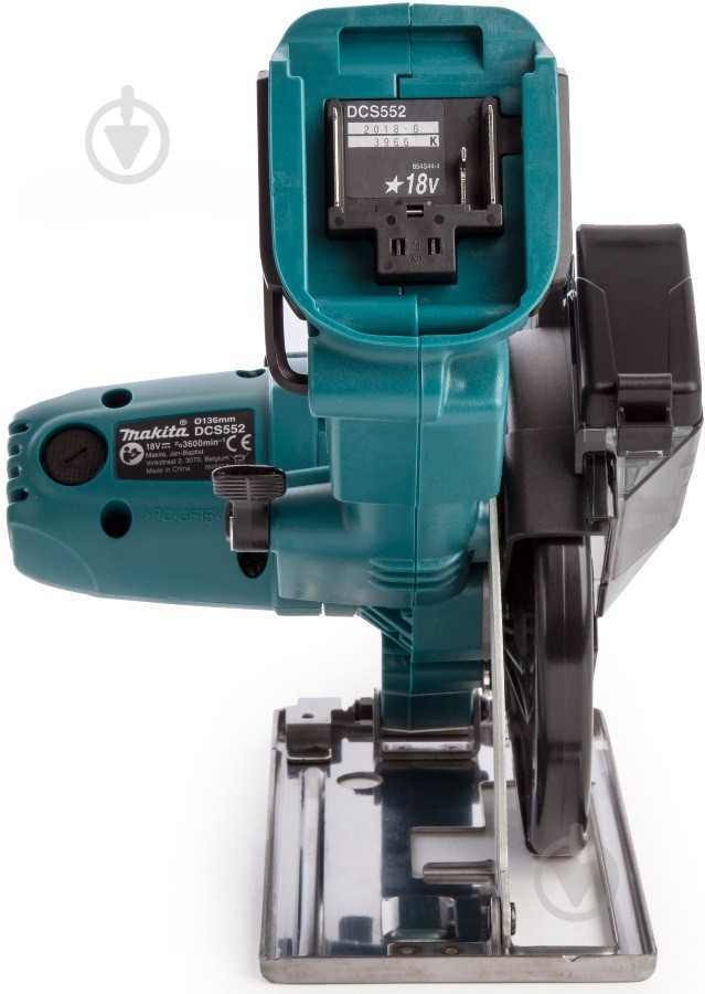 Пила дисковая Makita аккумуляторная DCS552Z - фото 5 Пила дисковая Makita аккумуляторная DCS552Z - фото 5