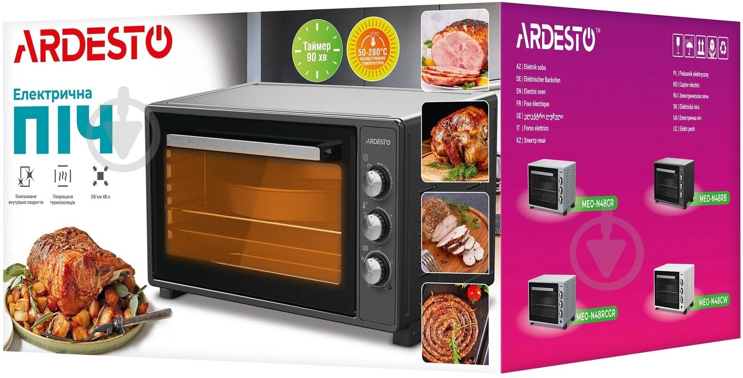 Электрическая печь Ardesto MEO-N40CB - фото 10