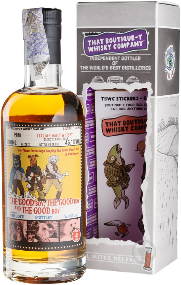 Виски Puni 4yo 0,5 л - фото 1